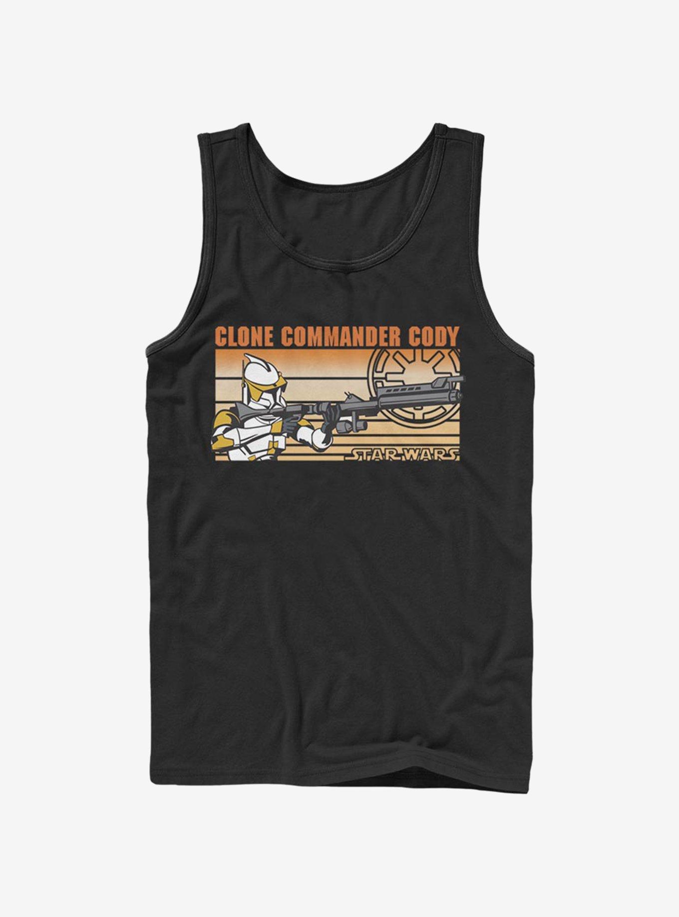 Star Wars The Clone Wars Cody Tank, BLACK, hi-res