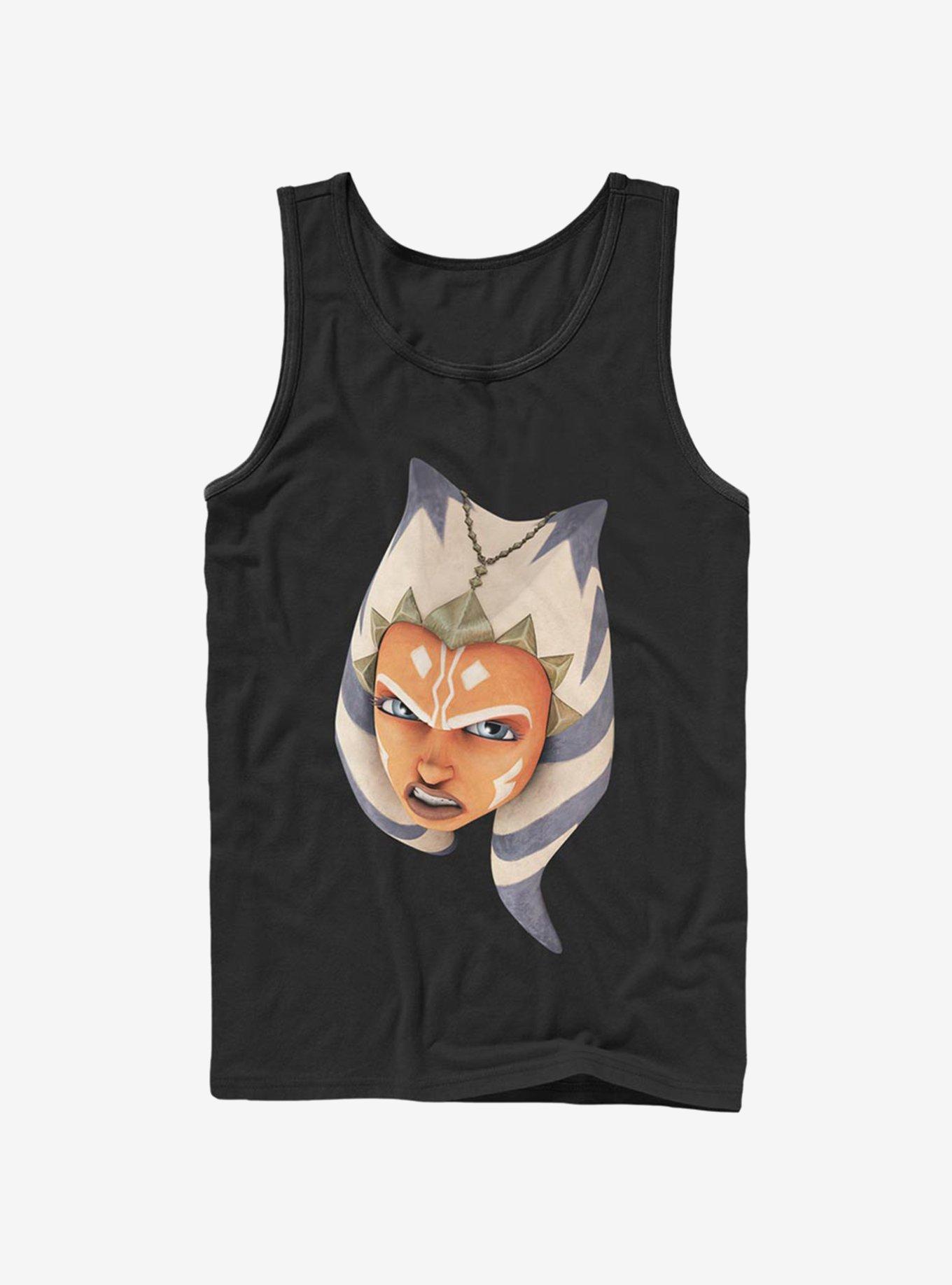 Star Wars The Clone Wars Ahsoka Face Tank Top, , hi-res