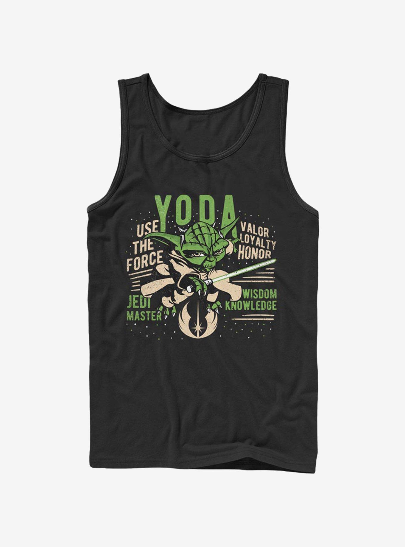 Star Wars The Clone Wars Yoda Tank Top, , hi-res
