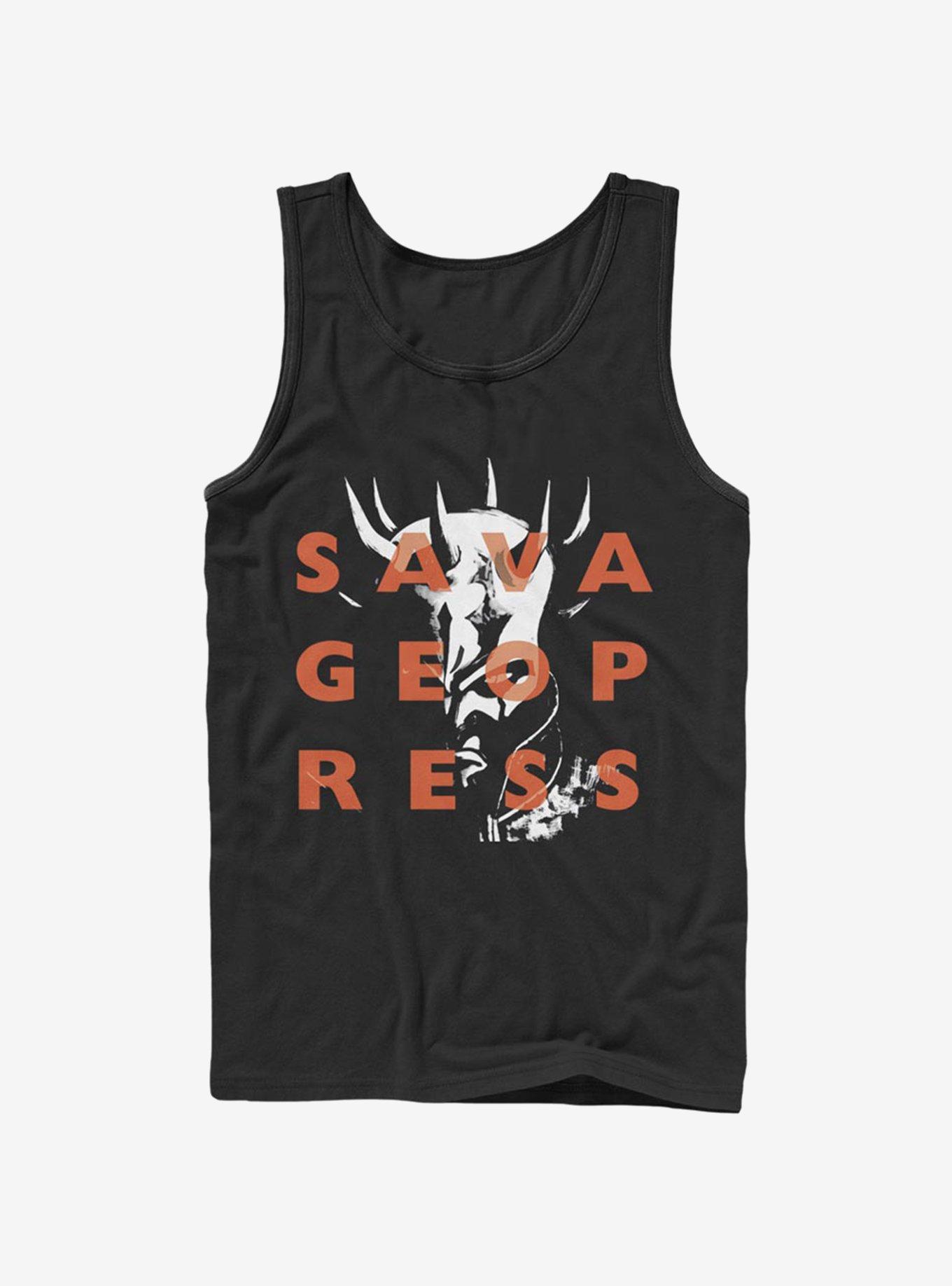 Star Wars The Clone Wars Savage Overlay Tank