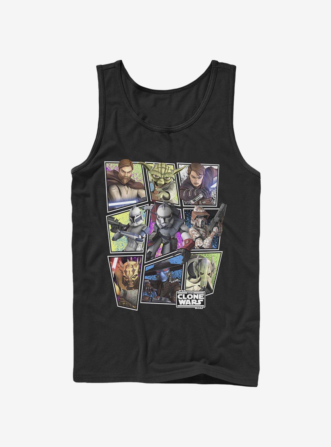 Star Wars The Clone Wars Scattered Group Tank