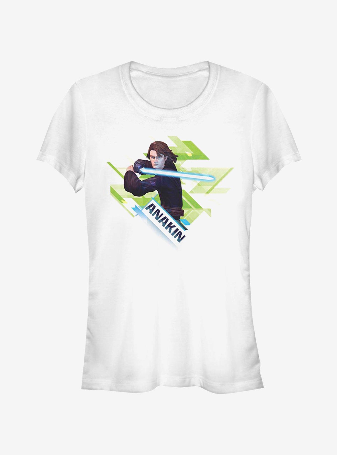 Star Wars The Clone Wars Ani Angled Girls T-Shirt, , hi-res