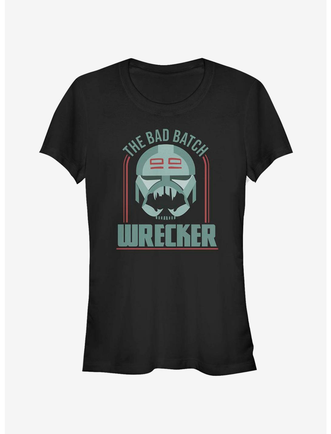 Star Wars The Clone Wars Bad Batch Badge Girls T-Shirt, BLACK, hi-res