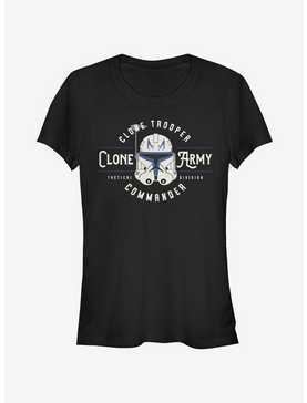 Star Wars The Clone Wars Clone Army Emblem Girls T-Shirt, , hi-res