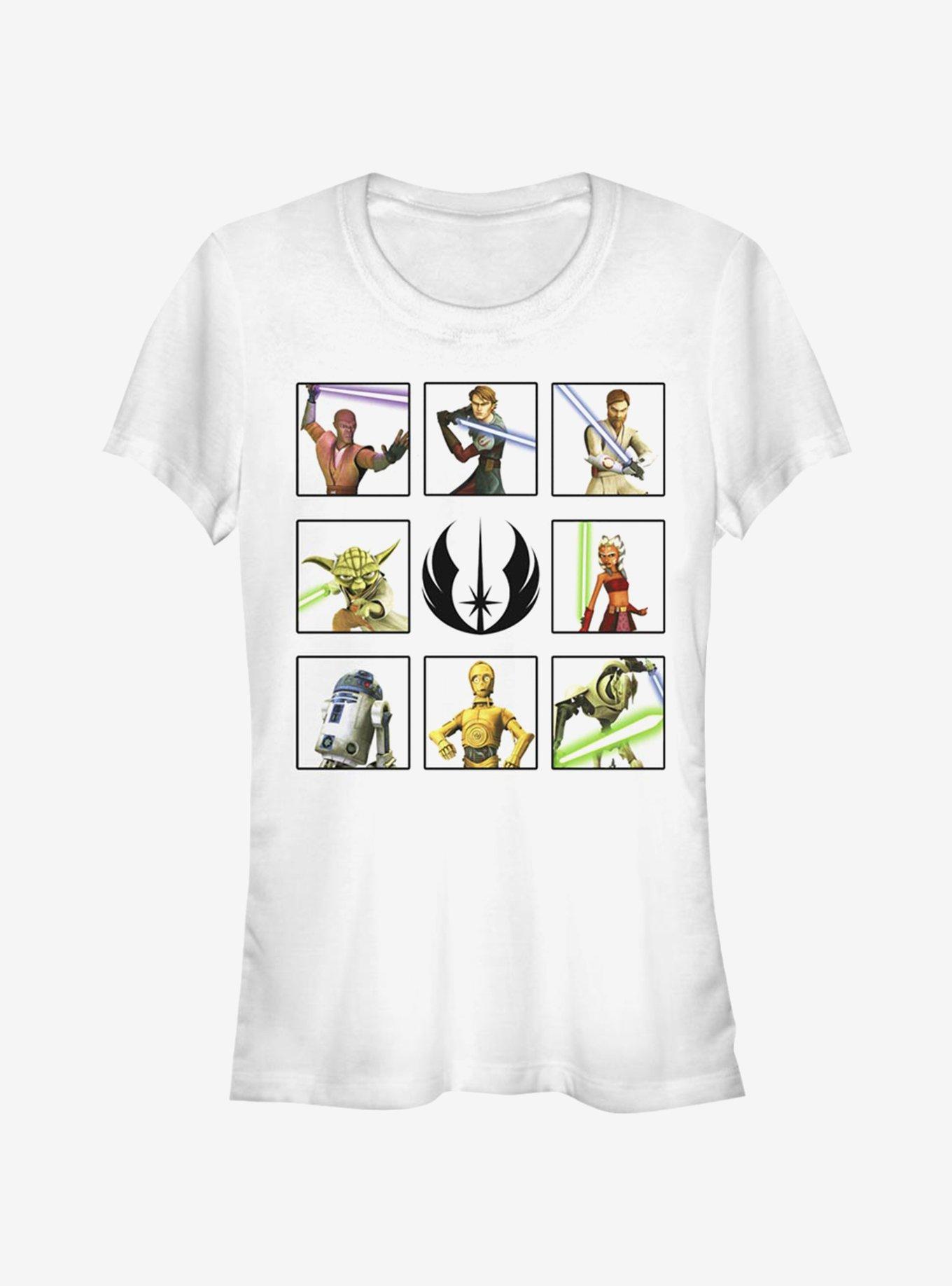 Star Wars The Clone Wars Clone Wars Box Up Girls T-Shirt