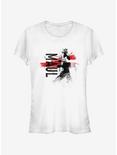 Star Wars The Clone Wars Maul Collage Girls T-Shirt, WHITE, hi-res