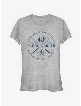 Star Wars The Clone Wars Sabers Emblem Girls T-Shirt, , hi-res