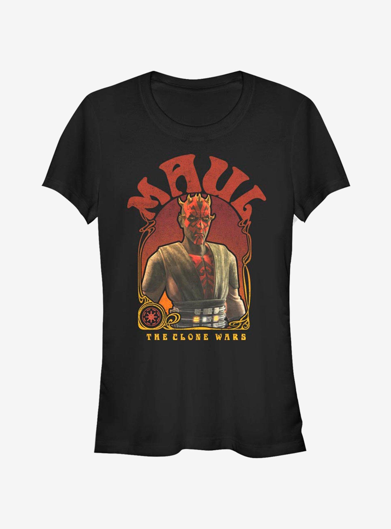 Star Wars The Clone Wars Maul Nouveau Girls T-Shirt