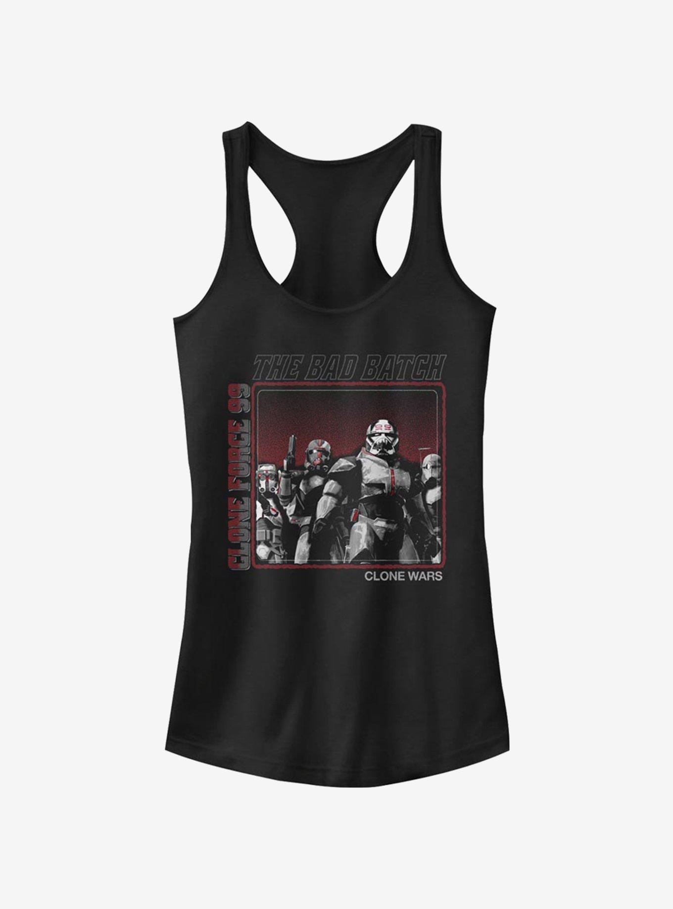 Star Wars The Clone Wars Bad Batch Girls Tank, BLACK, hi-res