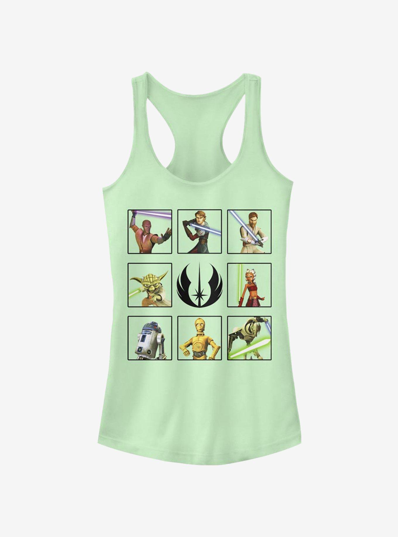 Star Wars The Clone Wars Clone Wars Box Up Girls Tank, MINT, hi-res