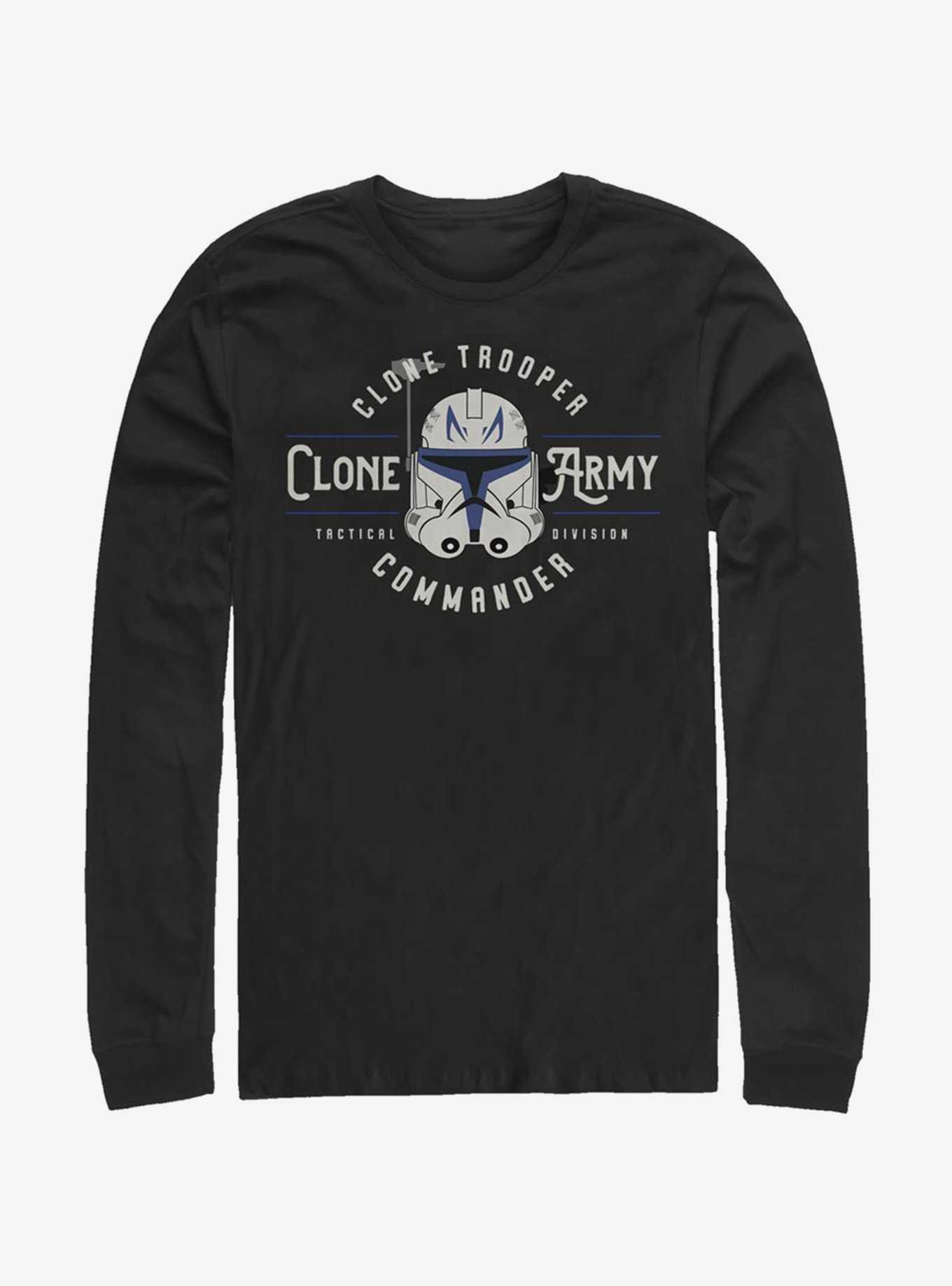 Star Wars The Clone Wars Clone Army Emblem Long-Sleeve T-Shirt, , hi-res