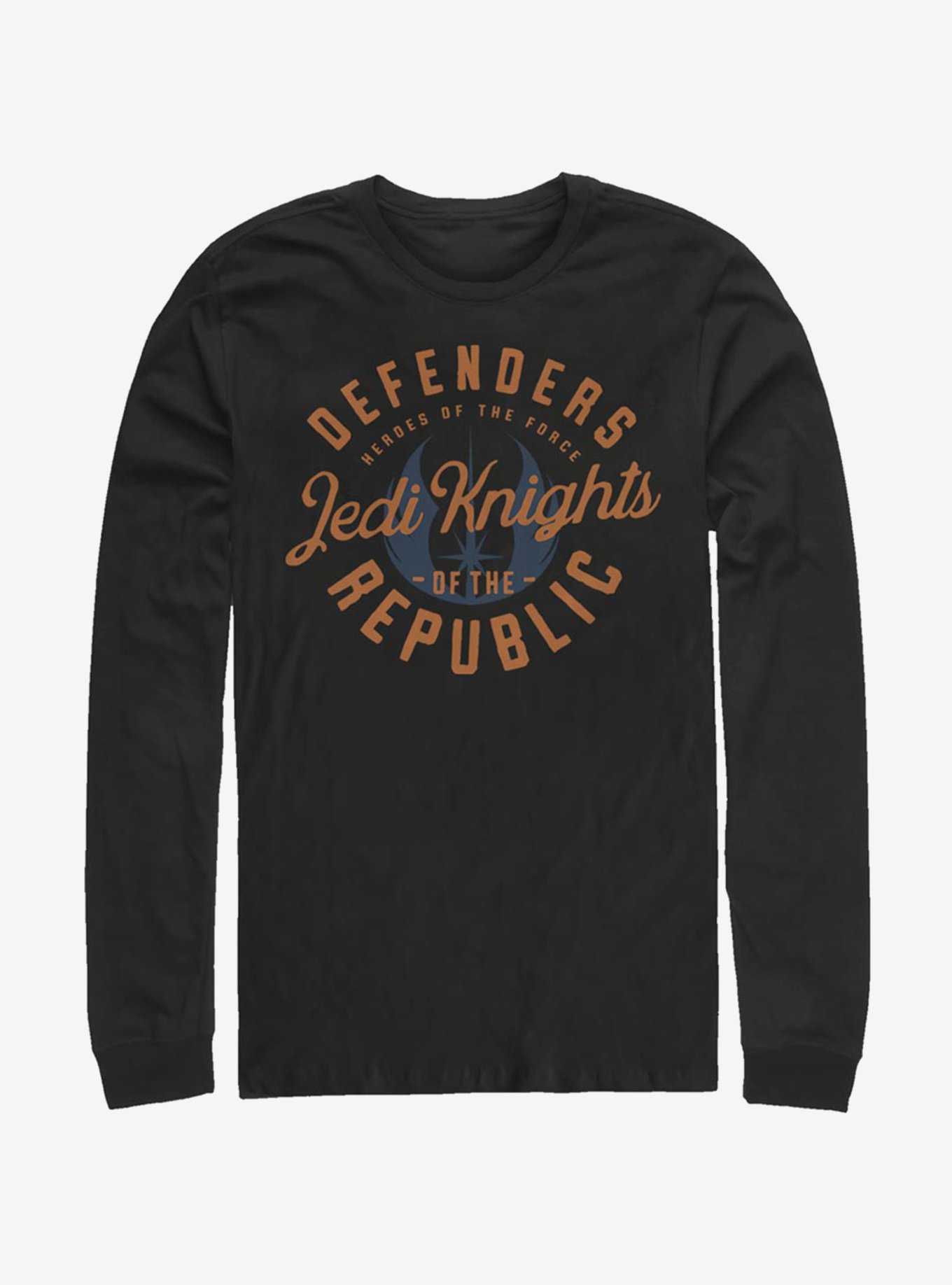 Star Wars The Clone Wars Jedi Knights Emblem Long-Sleeve T-Shirt, , hi-res