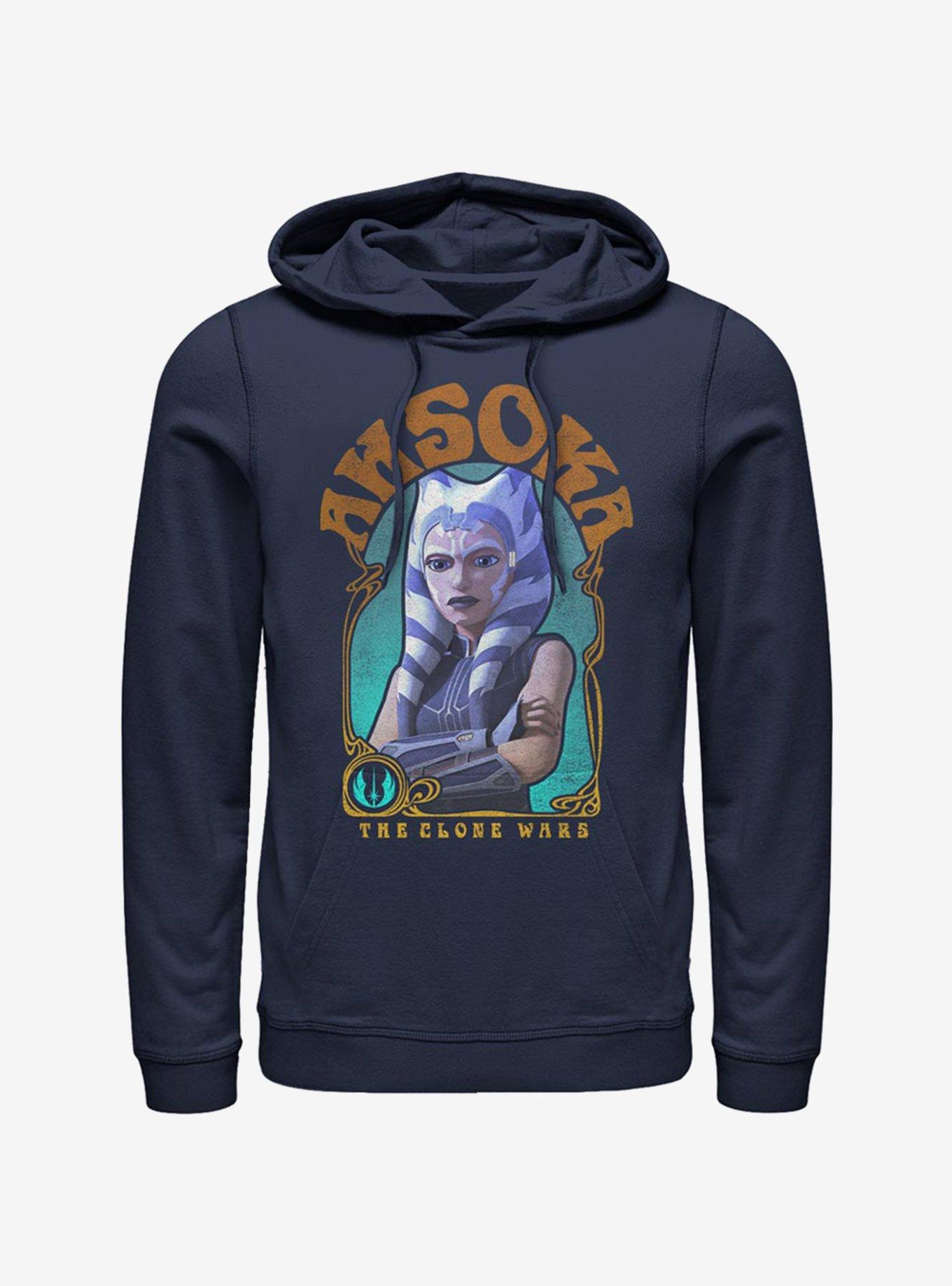 Star Wars The Clone Wars Ahsoka Nouveau Hoodie, NAVY, hi-res