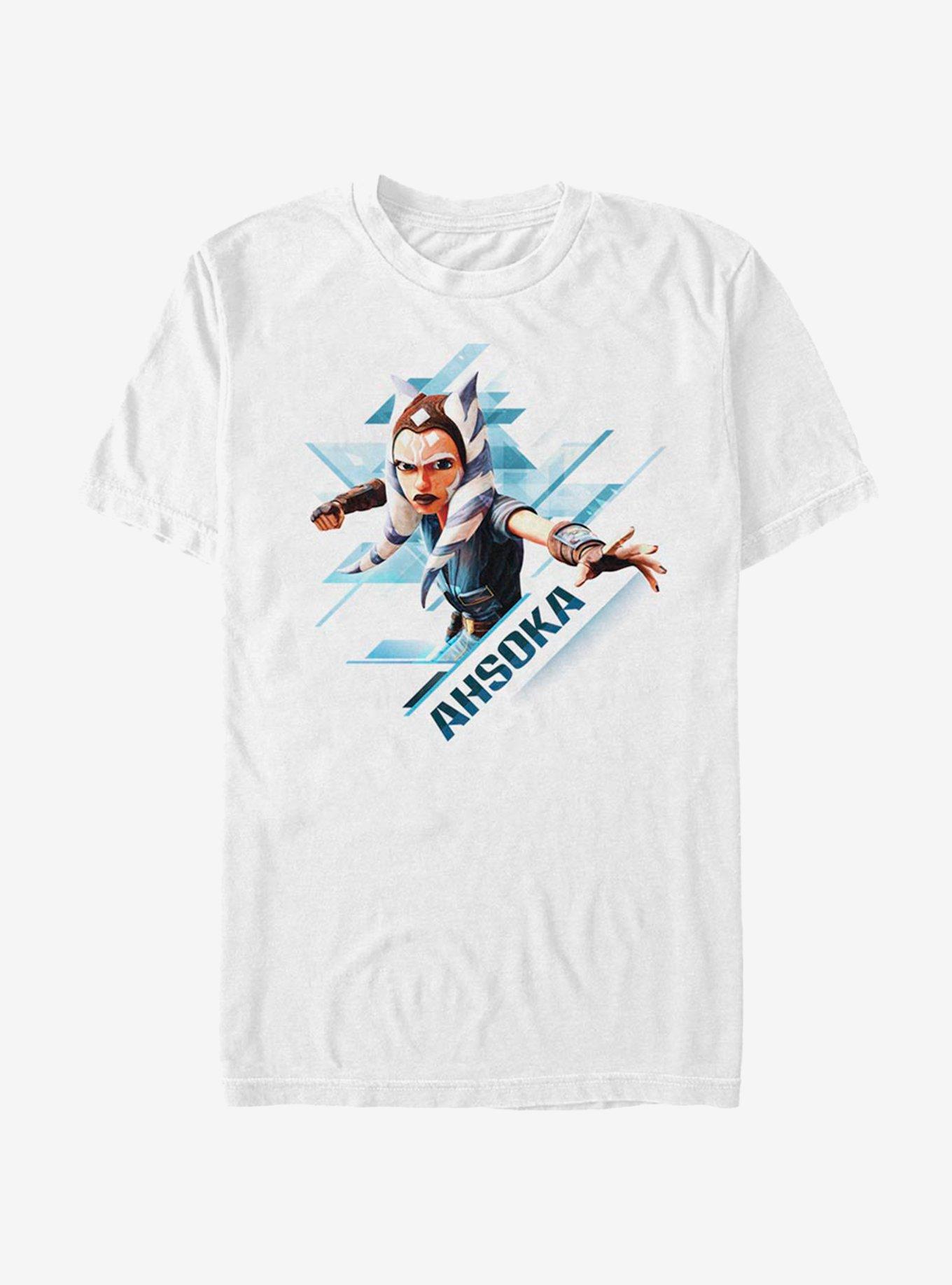 Star Wars The Clone Wars Ahsoka Angled T-Shirt