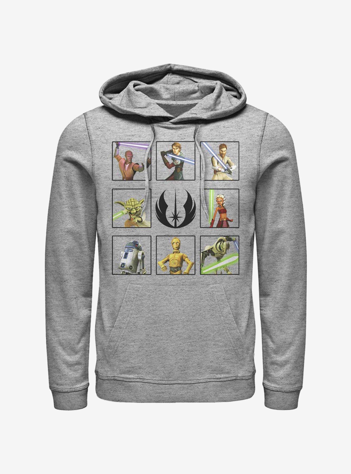 Star Wars The Clone Wars Clone Wars Box Up Hoodie, ATH HTR, hi-res