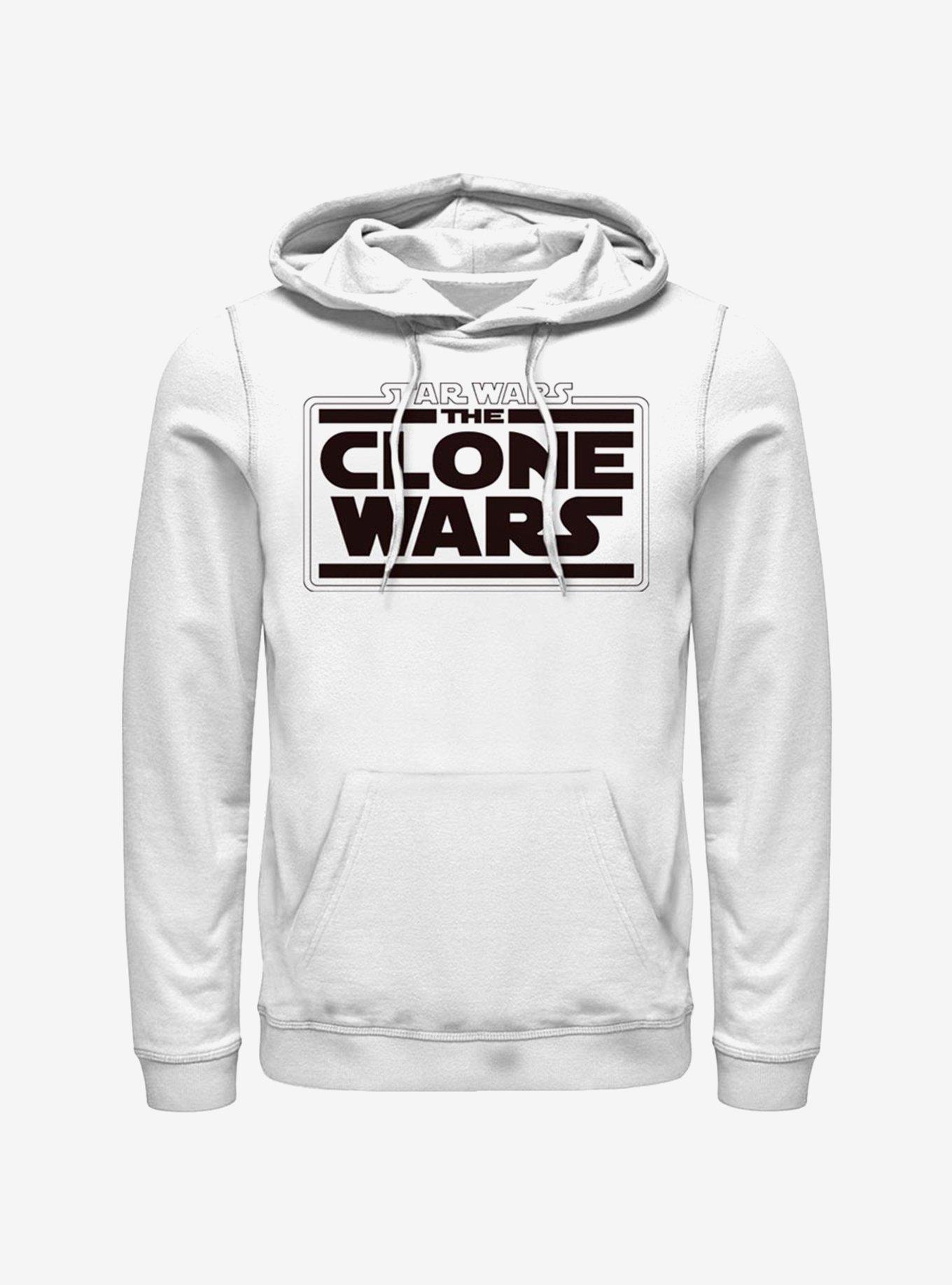 Star Wars The Clone Wars Clone Wars Logo Hoodie, , hi-res