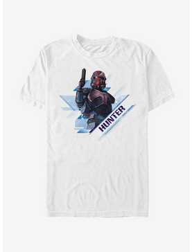 Star Wars The Clone Wars Hunter Angled T-Shirt, , hi-res