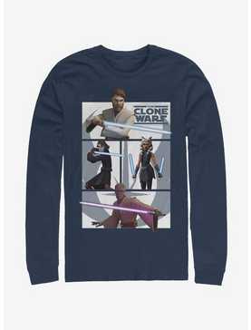 Star Wars The Clone Wars Clone Wars Jedi Long-Sleeve T-Shirt, , hi-res