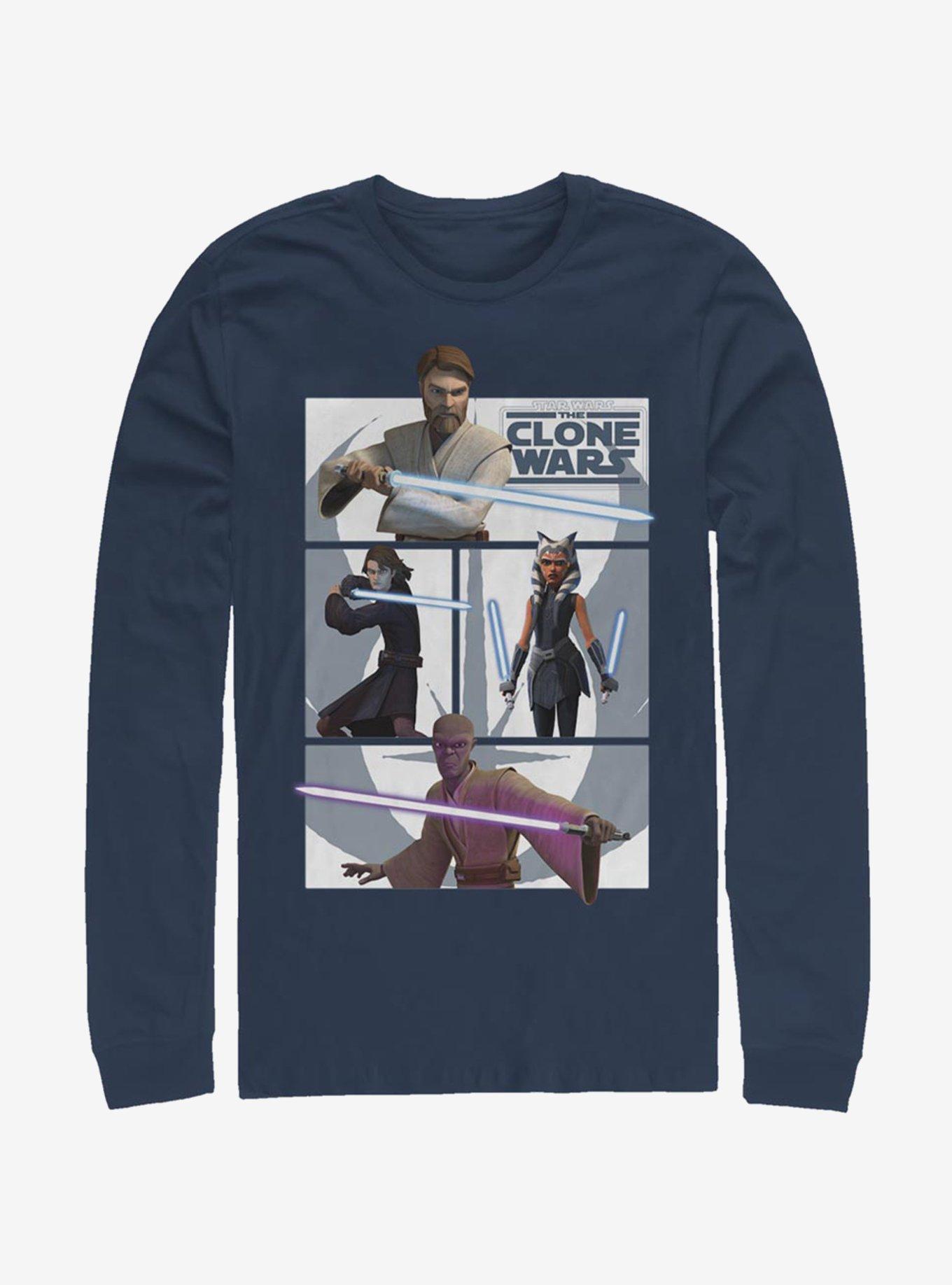 Star Wars The Clone Wars Clone Wars Jedi Long-Sleeve T-Shirt, , hi-res