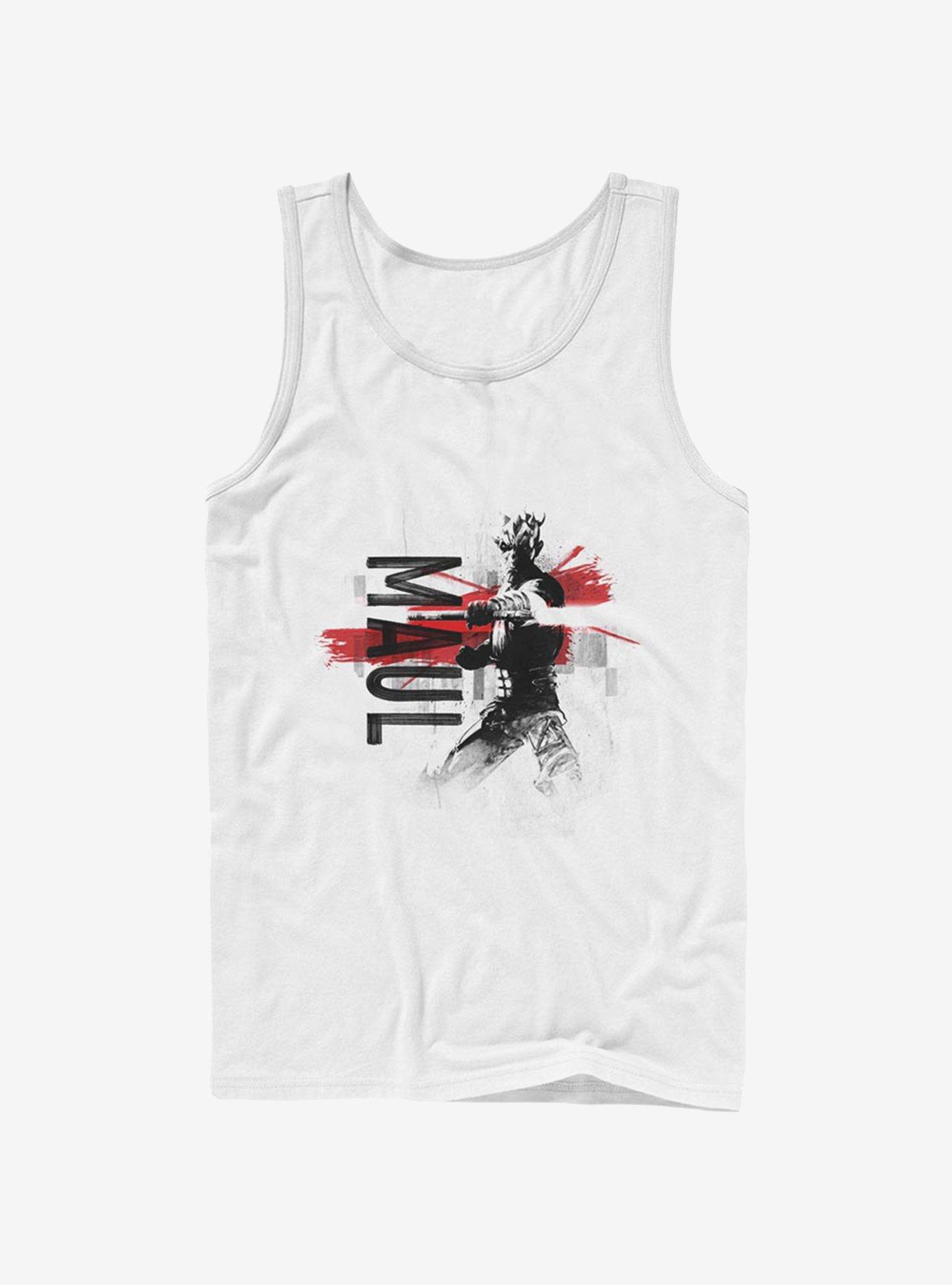 Star Wars The Clone Maul Collage Tank