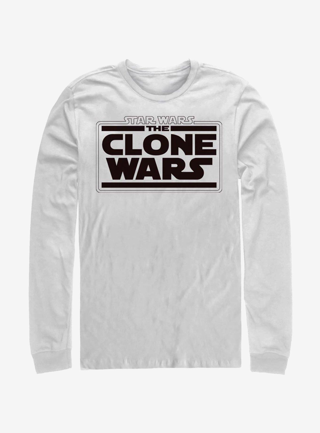 Star Wars The Clone Wars Clone Wars Logo Long-Sleeve T-Shirt, , hi-res