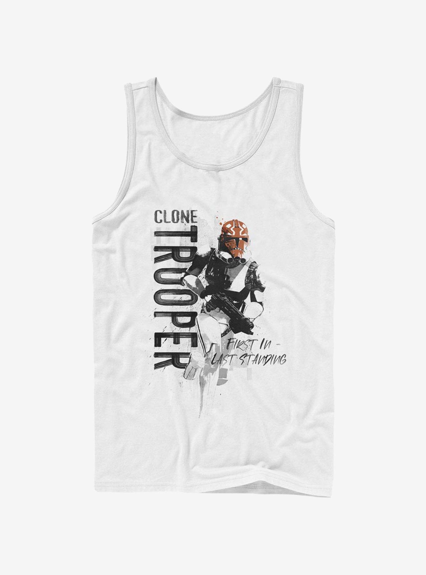 Star Wars The Clone Wars Trooper Running Tank