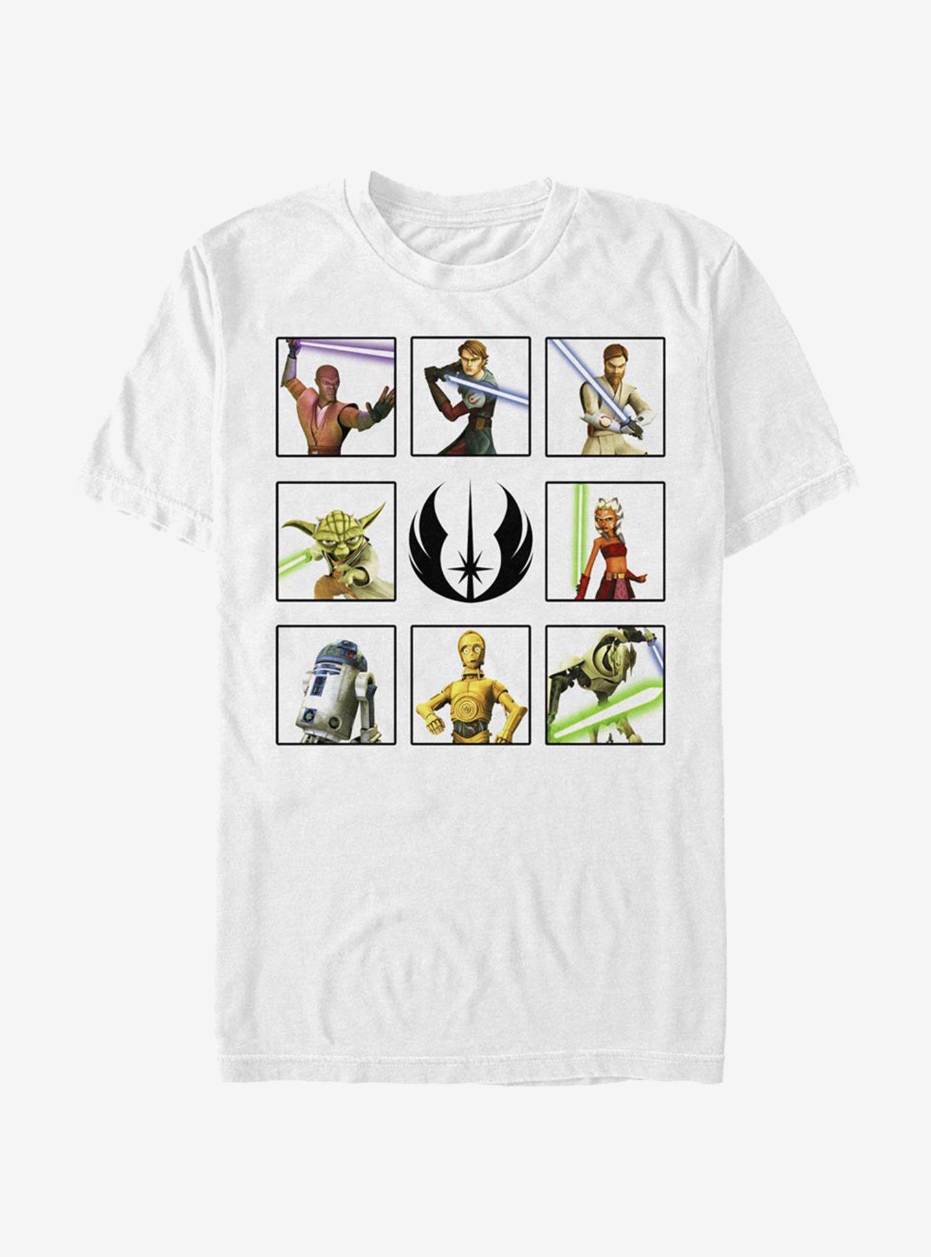 Star Wars The Clone Wars Clone Wars Box Up T-Shirt, WHITE, hi-res