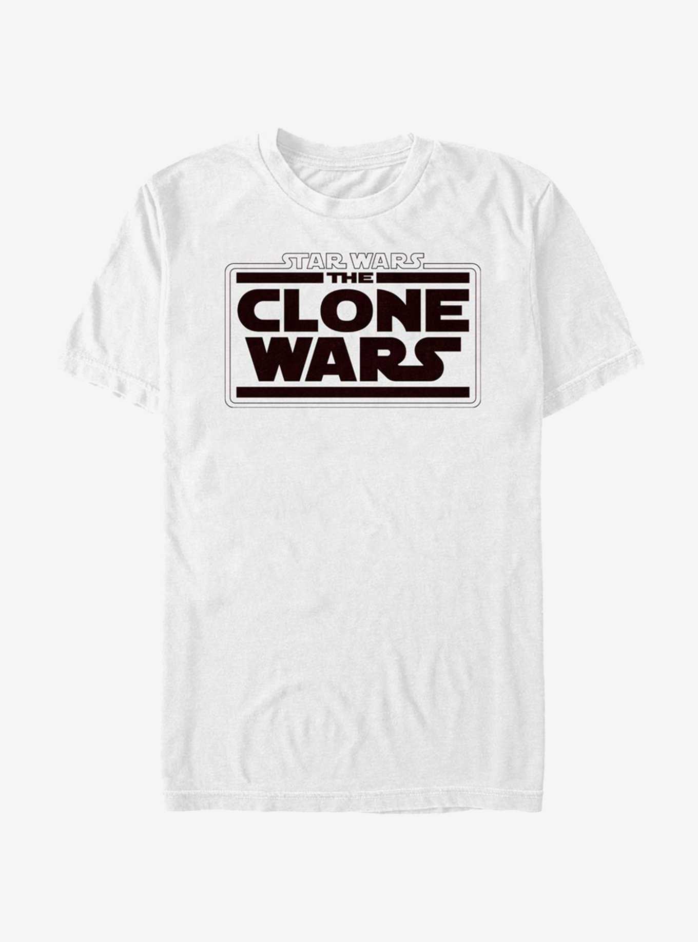 Star Wars The Clone Wars Clone Wars Logo T-Shirt, , hi-res