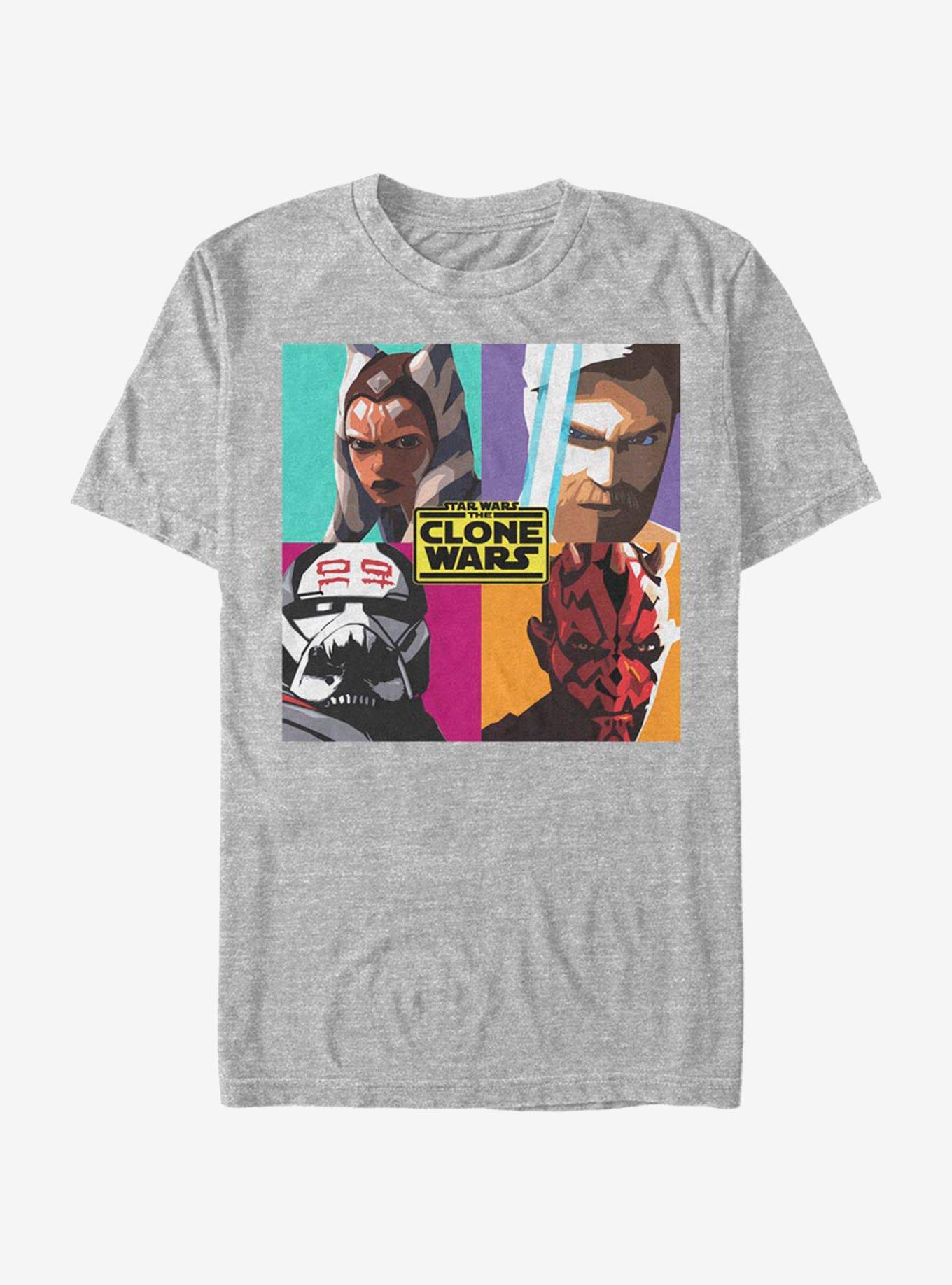 Star Wars The Clone Wars Clone Wars Pop T-Shirt, ATH HTR, hi-res