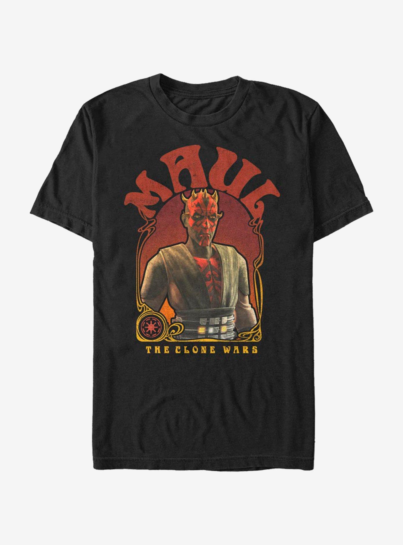 Star Wars The Clone Wars Maul Nouveau T-Shirt, BLACK, hi-res