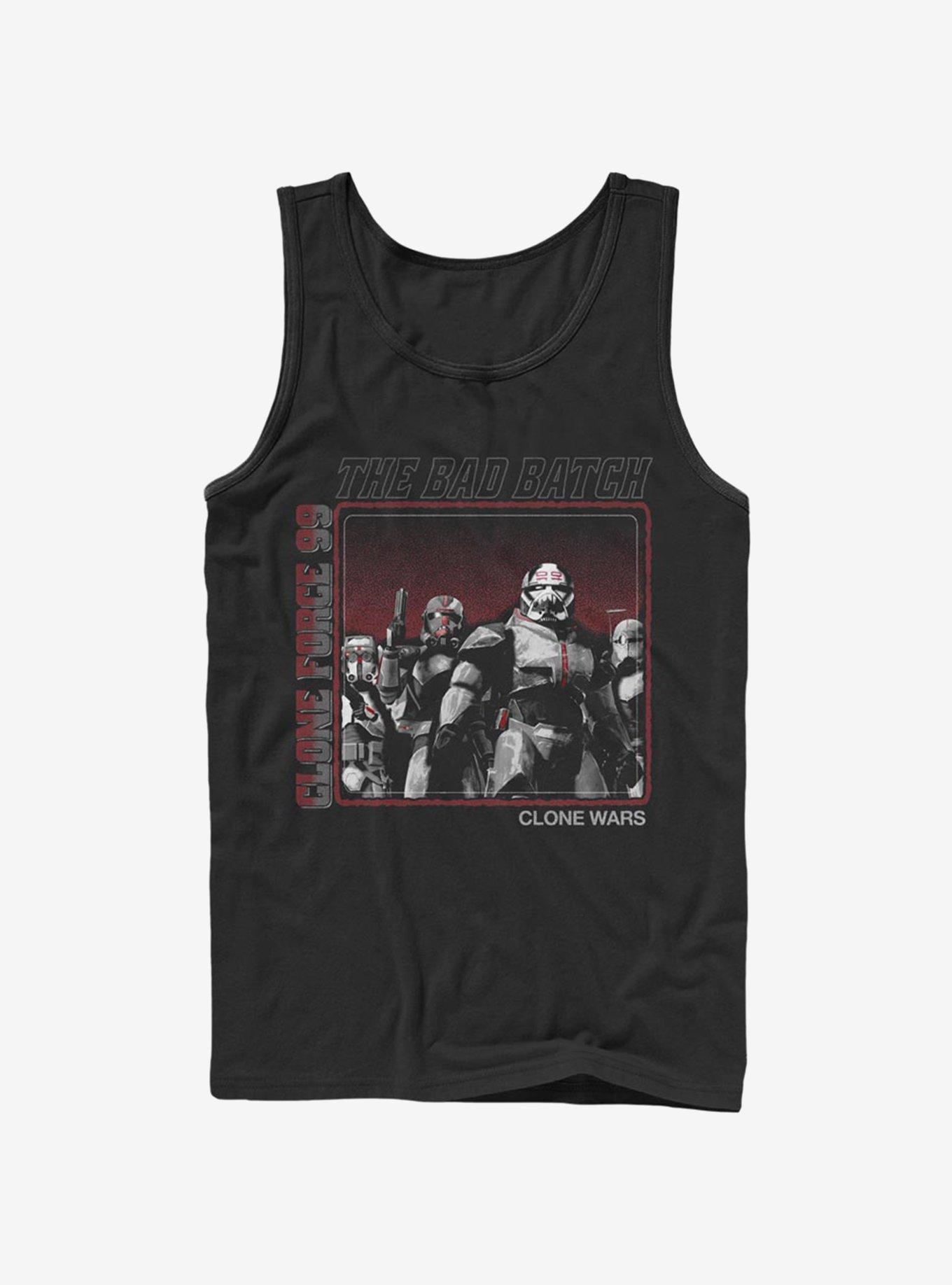 Star Wars The Clone Wars Bad Batch Tank, BLACK, hi-res