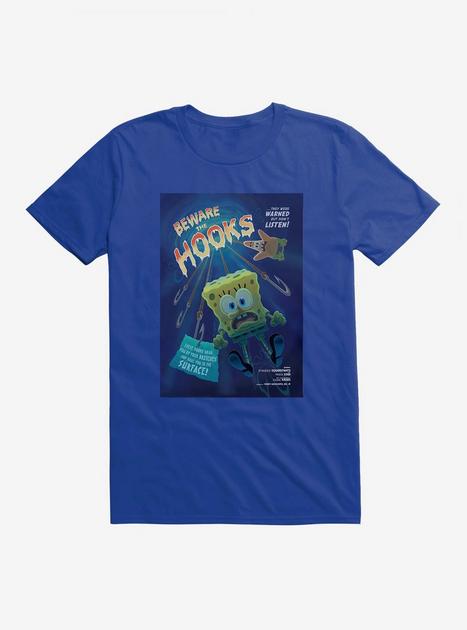 SpongeBob SquarePants Beware The Hooks T-Shirt | BoxLunch