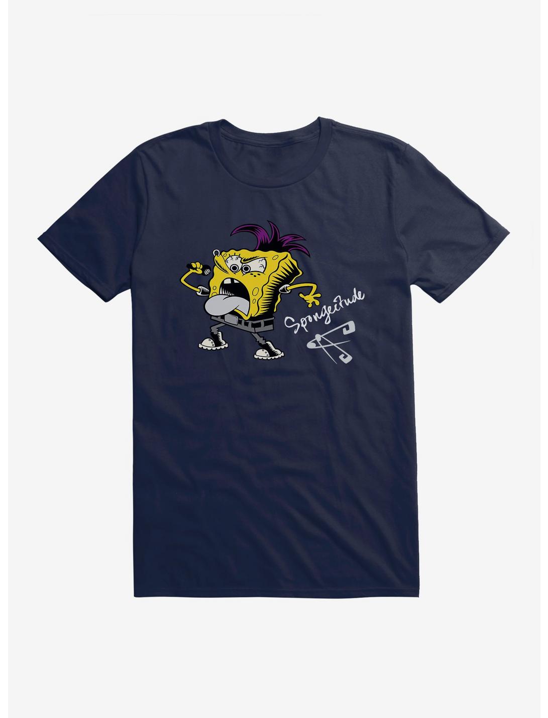 SpongeBob SquarePants Spongeitude T-Shirt, MIDNIGHT NAVY, hi-res