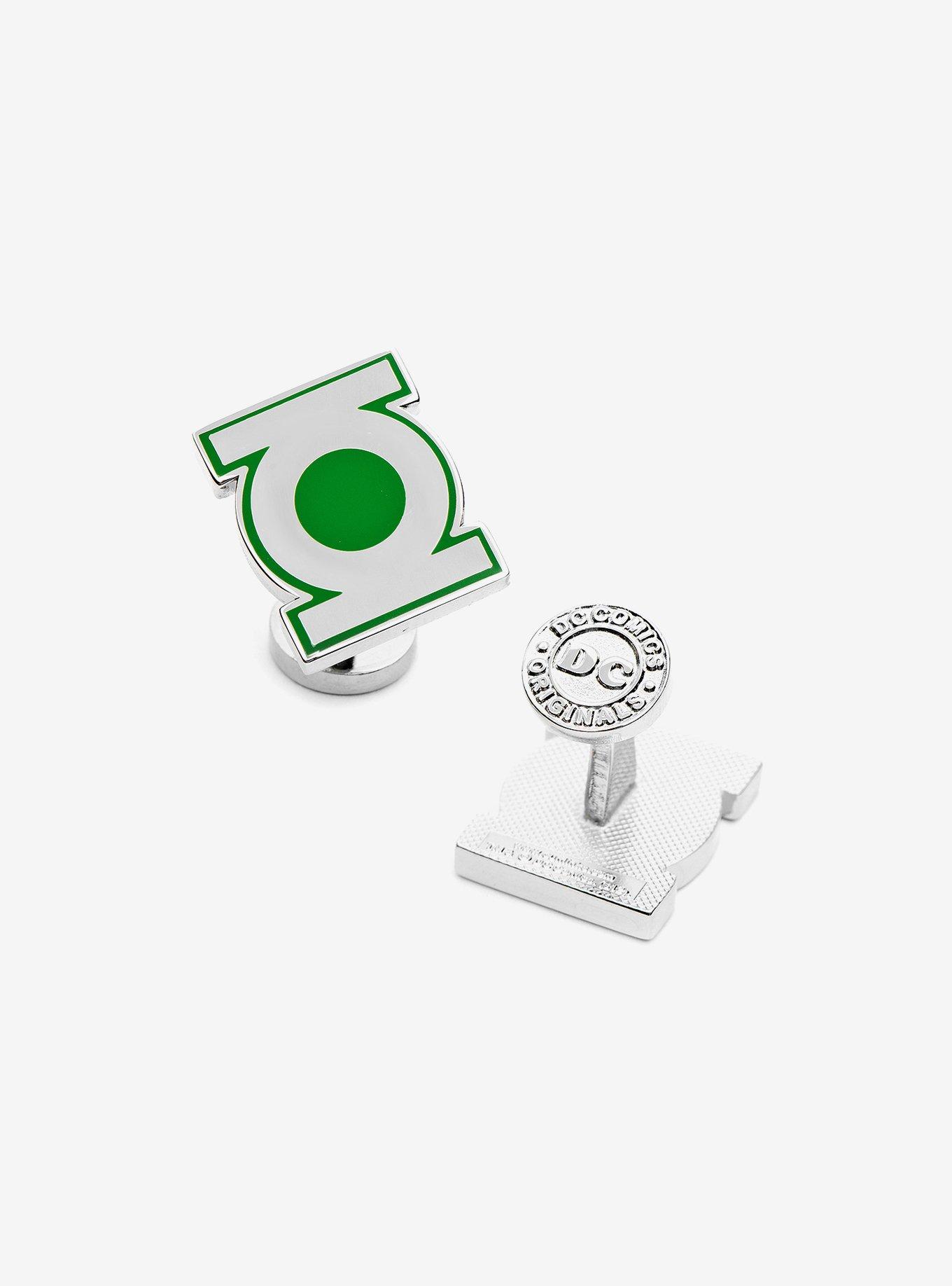 DC Comics Green Lantern Symbol Cufflinks, , hi-res