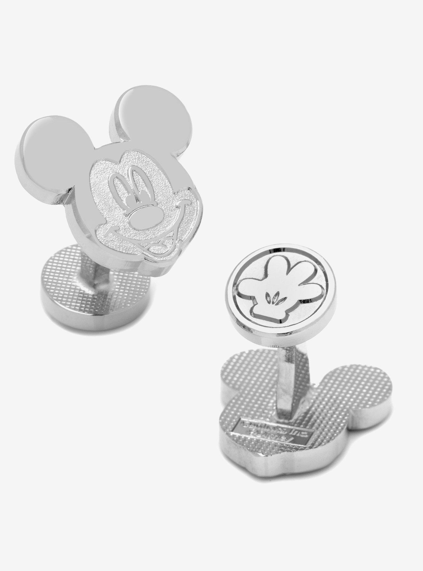 Disney Mickey Mouse Silver Mickey Mouse Cufflinks