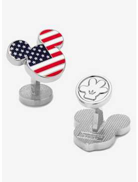 Disney Mickey Mouse Stars And Stripes Cufflinks, , hi-res