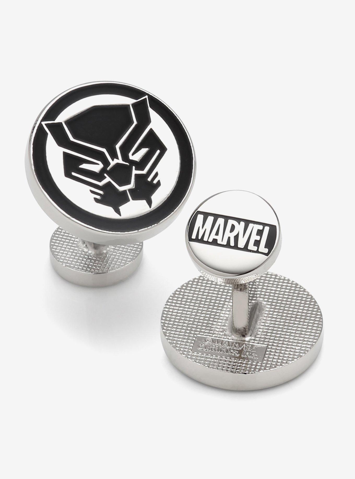 Marvel Black Panther Mask Cufflinks, , hi-res