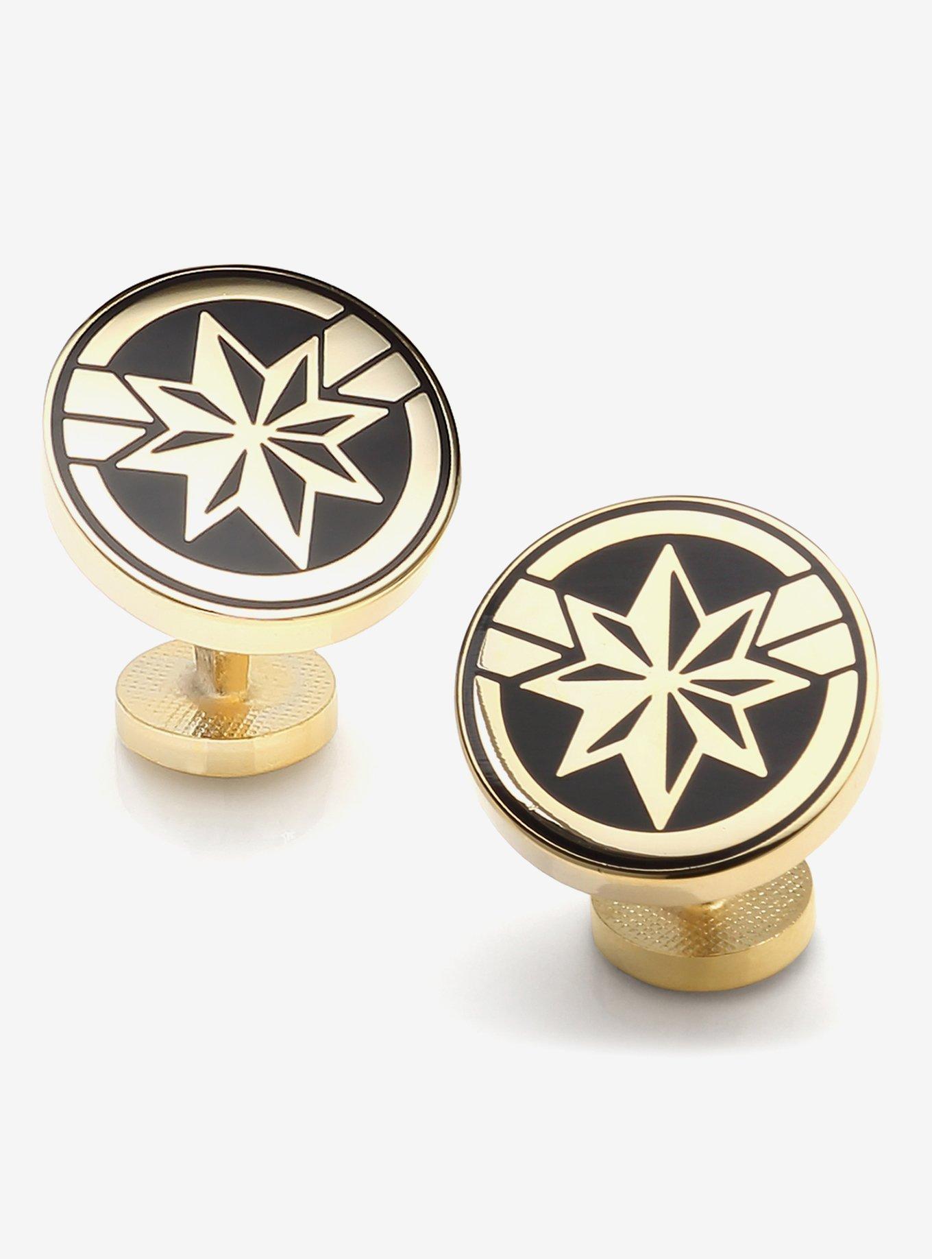 Marvel Captain Marvel Cufflinks, , hi-res