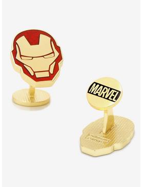 Plus Size Marvel Iron Man Helmet Cufflinks, , hi-res