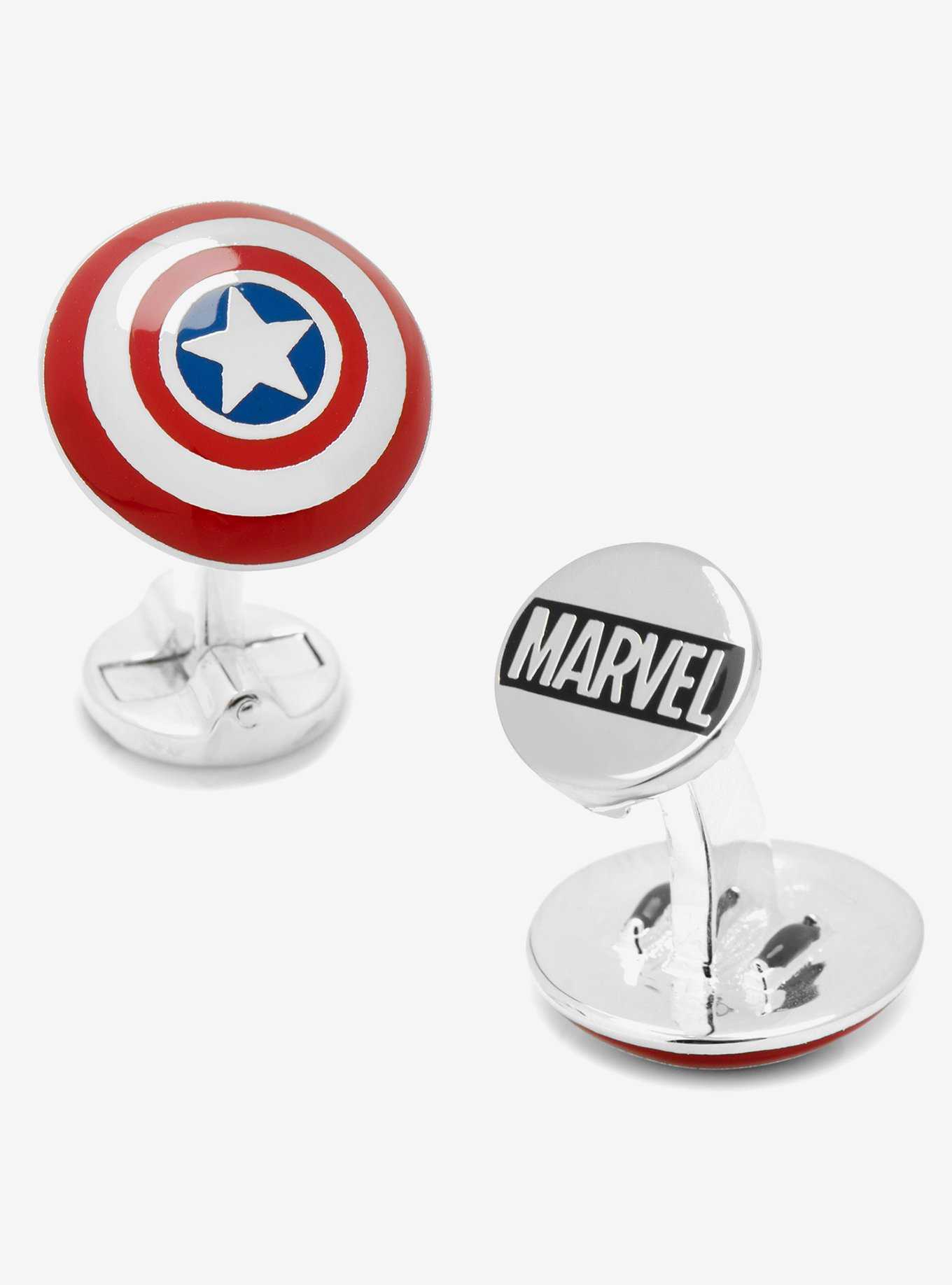 Marvel Captain America 3D Captain America Shield Cufflinks, , hi-res