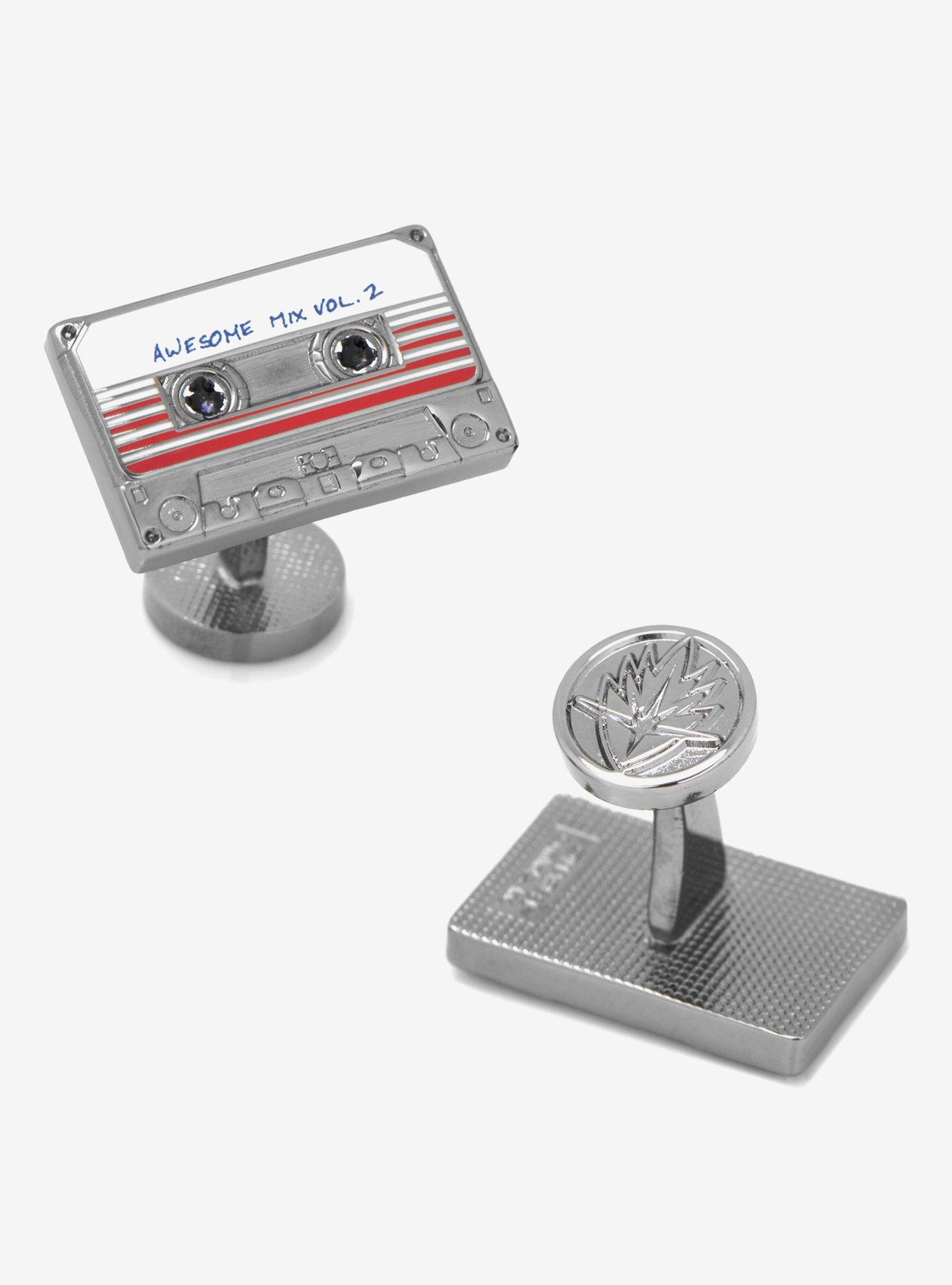 Marvel Guardians Of The Galaxy Awesome Mix Tape No. 2 Cufflinks