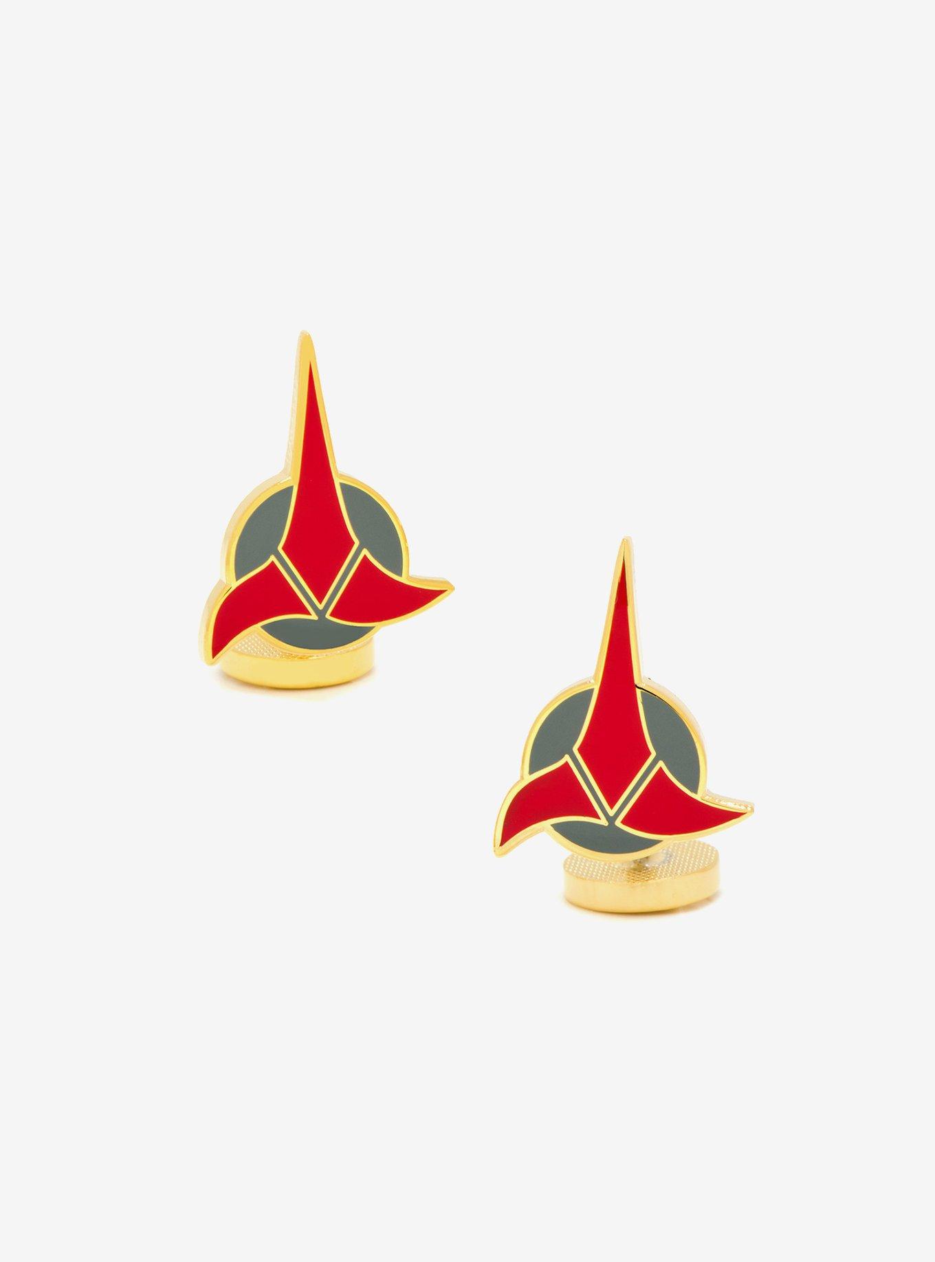 Star Trek Klingon Cufflinks, , hi-res