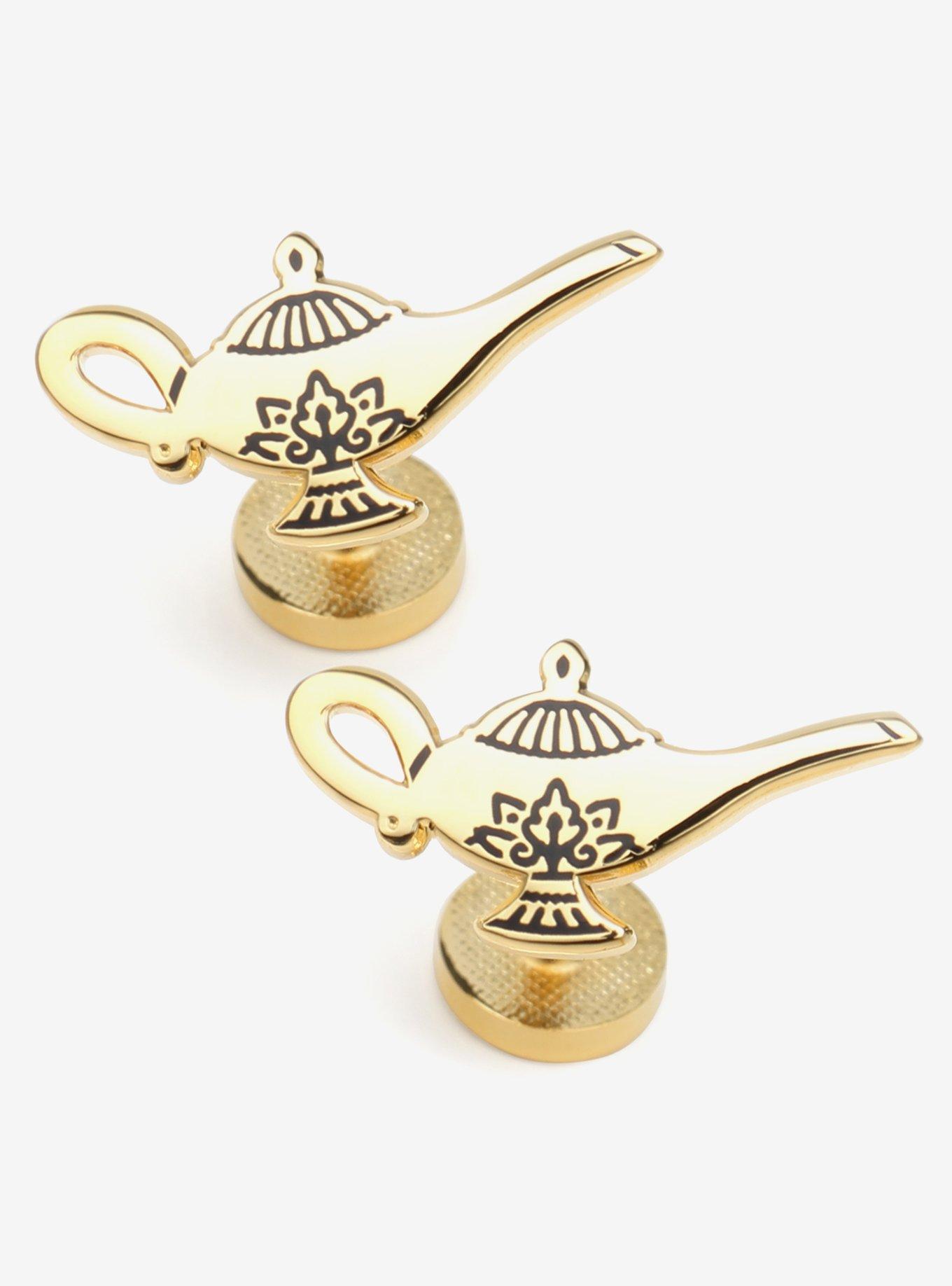 Disney Aladdin Gold Lamp Cufflinks, , hi-res