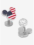 Disney Mickey Mouse Stars And Stripes Cufflinks, , hi-res