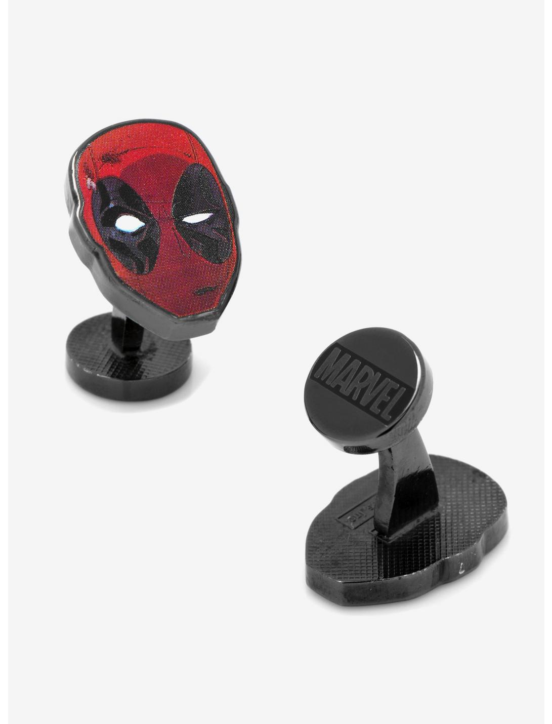 Marvel Deadpool Mask Cufflinks, , hi-res