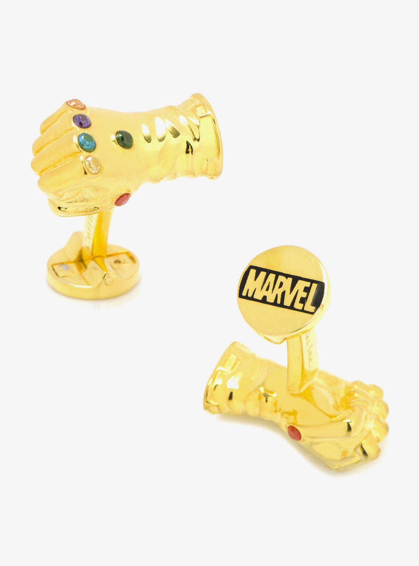 Marvel Avengers 3D Thanos Infinity Gauntlet Cufflinks, , hi-res