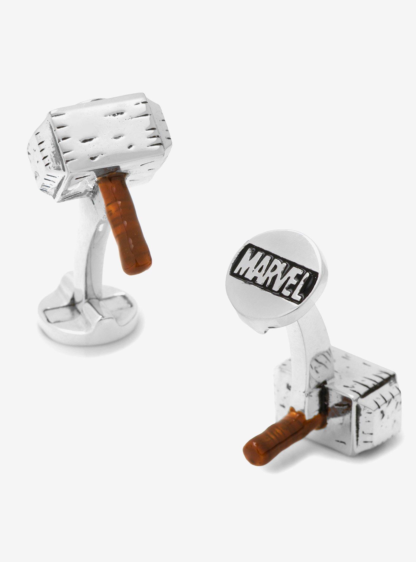 Marvel Avengers 3D Thor Hammer Cufflinks, , hi-res