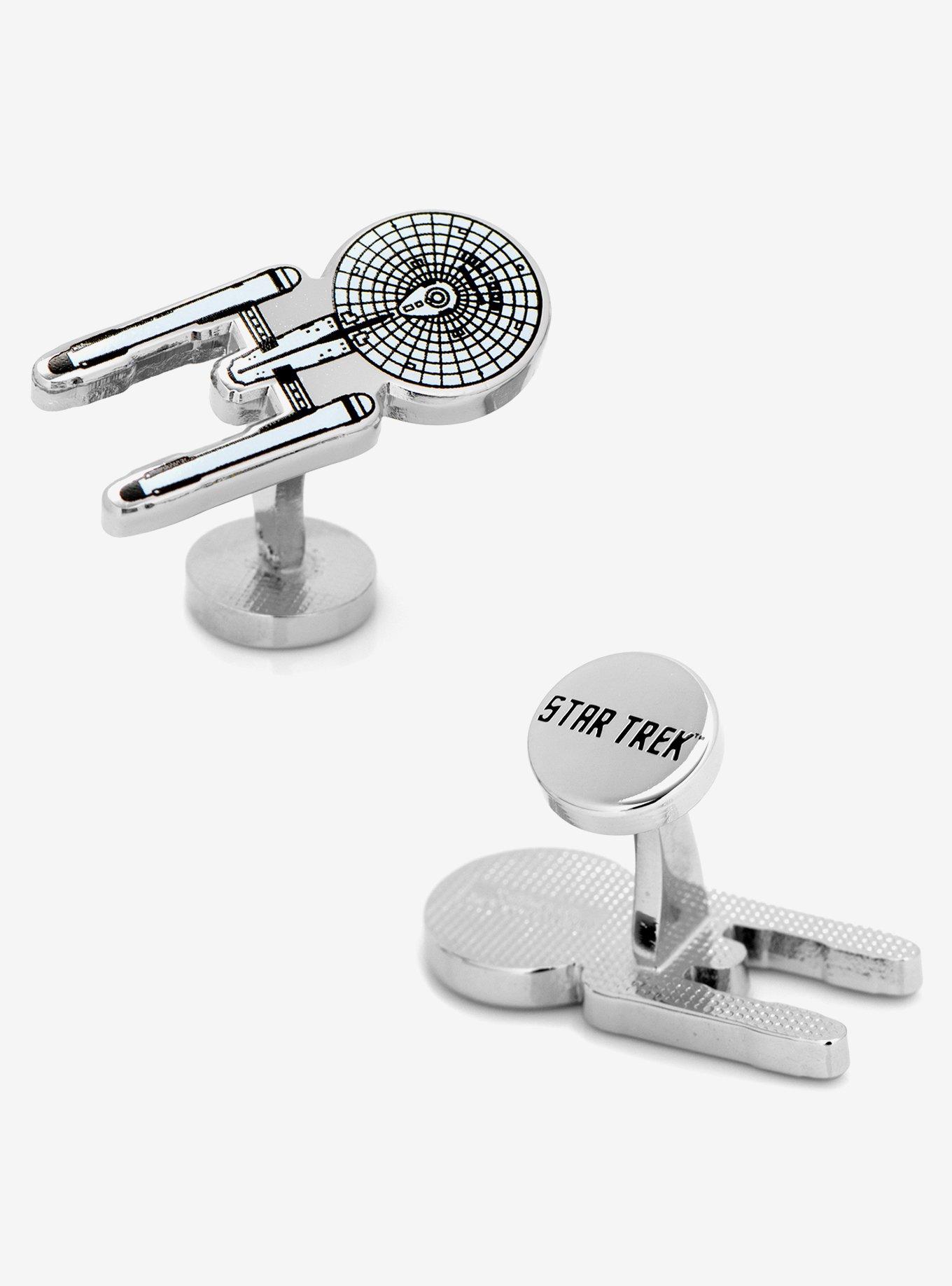 Star Trek Enterprise Blue Print Cufflinks, , hi-res
