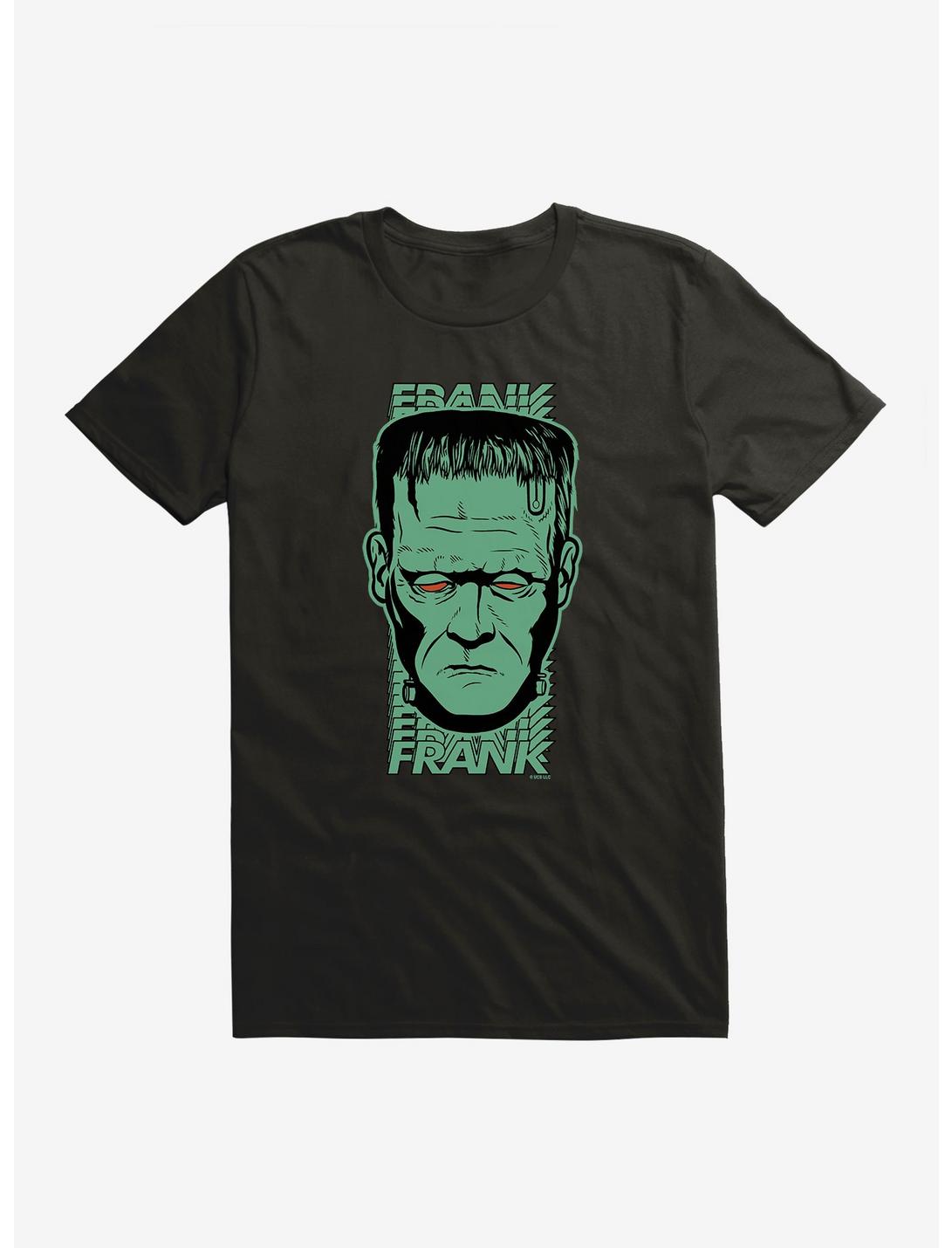 Frankenstein Name Stack T-Shirt, BLACK, hi-res