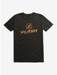 DC Comics The Flash Lightning Logo T-Shirt, BLACK, hi-res